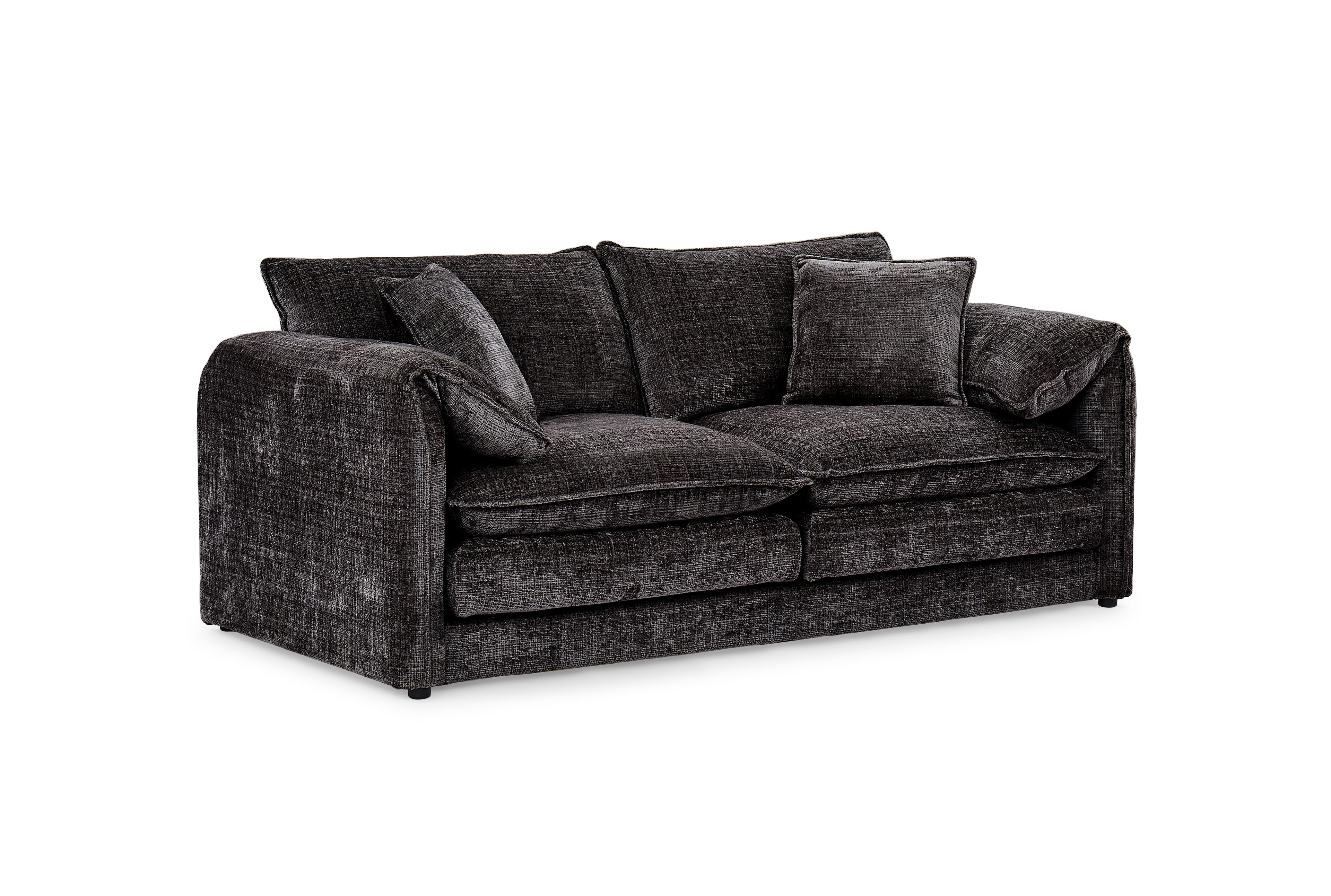 Solaya 3 Seater sofa black