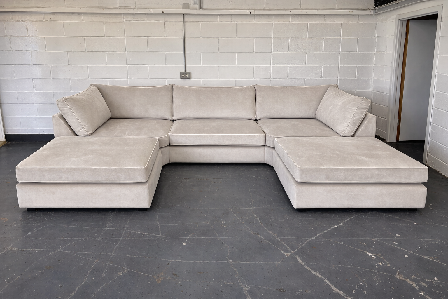 Bishop U-Shape Sofa  (made to order)