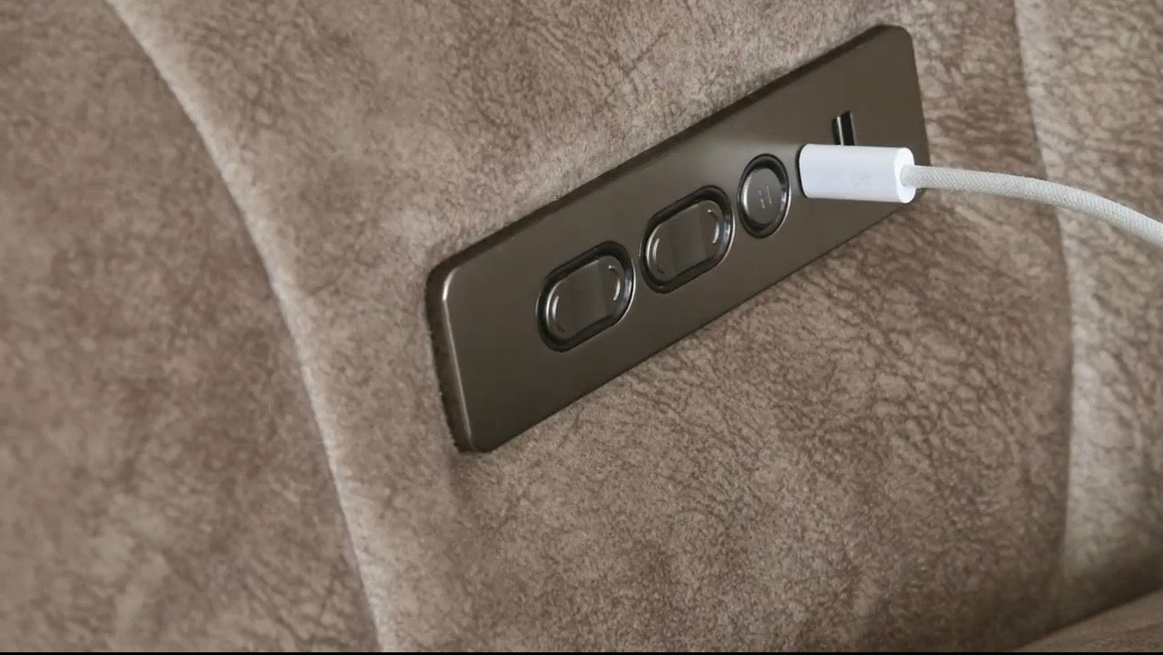 The Laurent open end power recliner