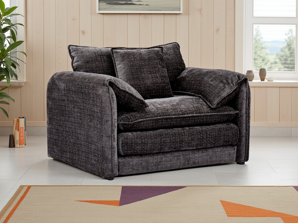Solaya armchair black