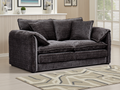 Solaya 2 Seater sofa black