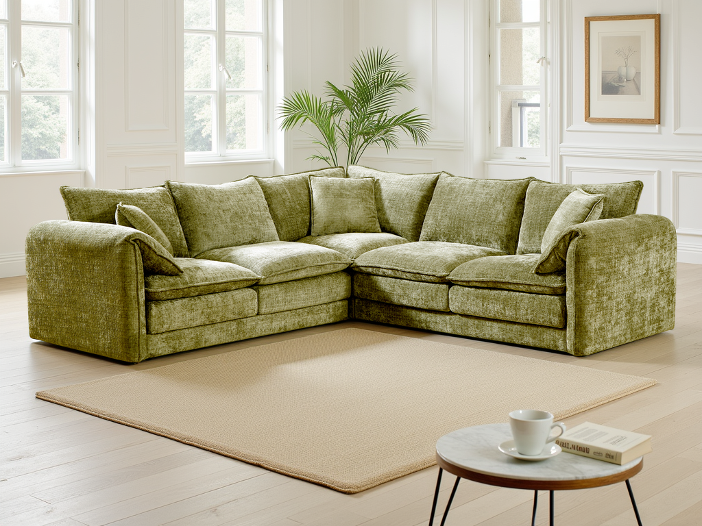 Solaya 3 Seater sofa green