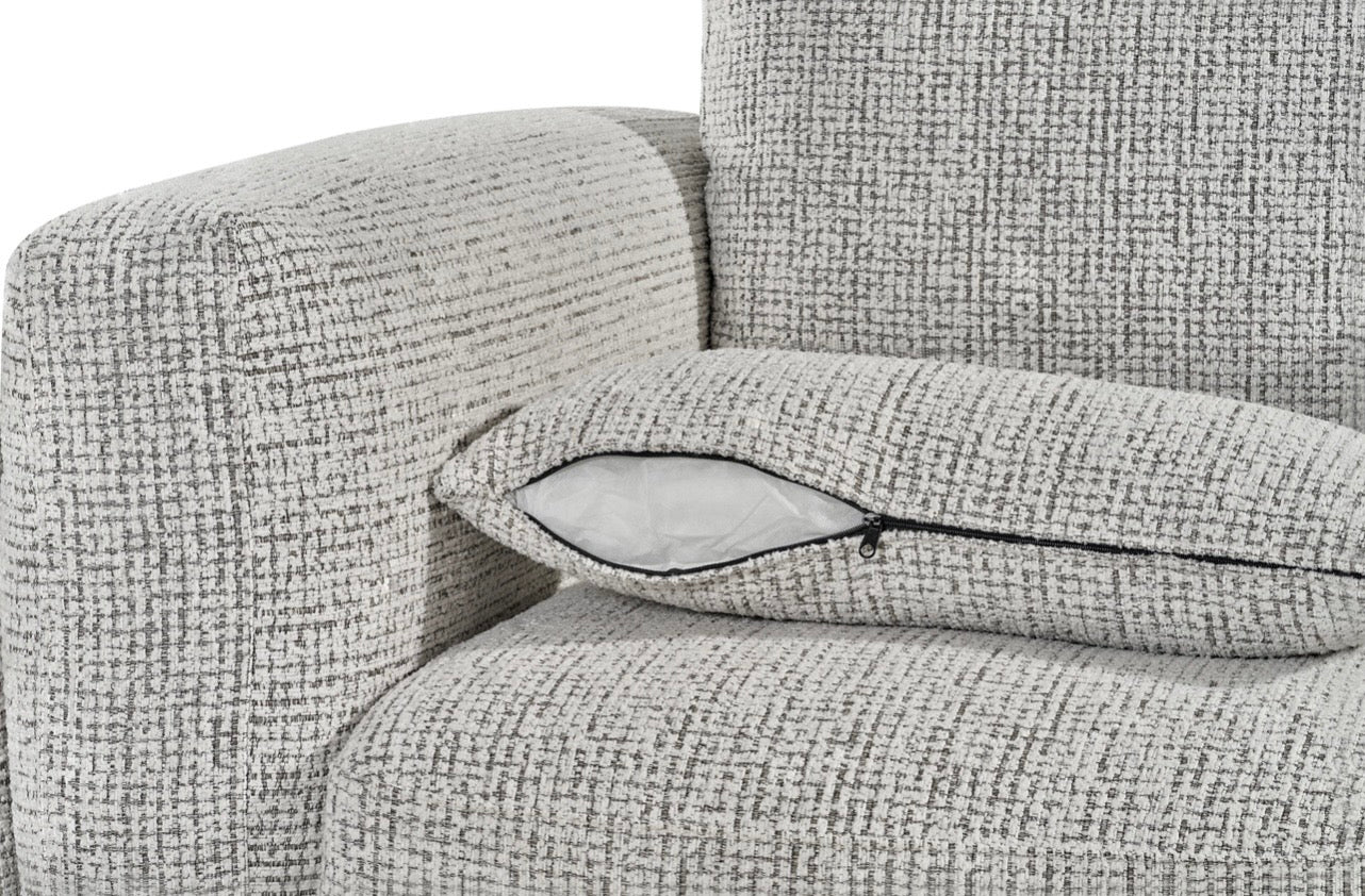 Grey Bari 3+2 Seater Sofa Set