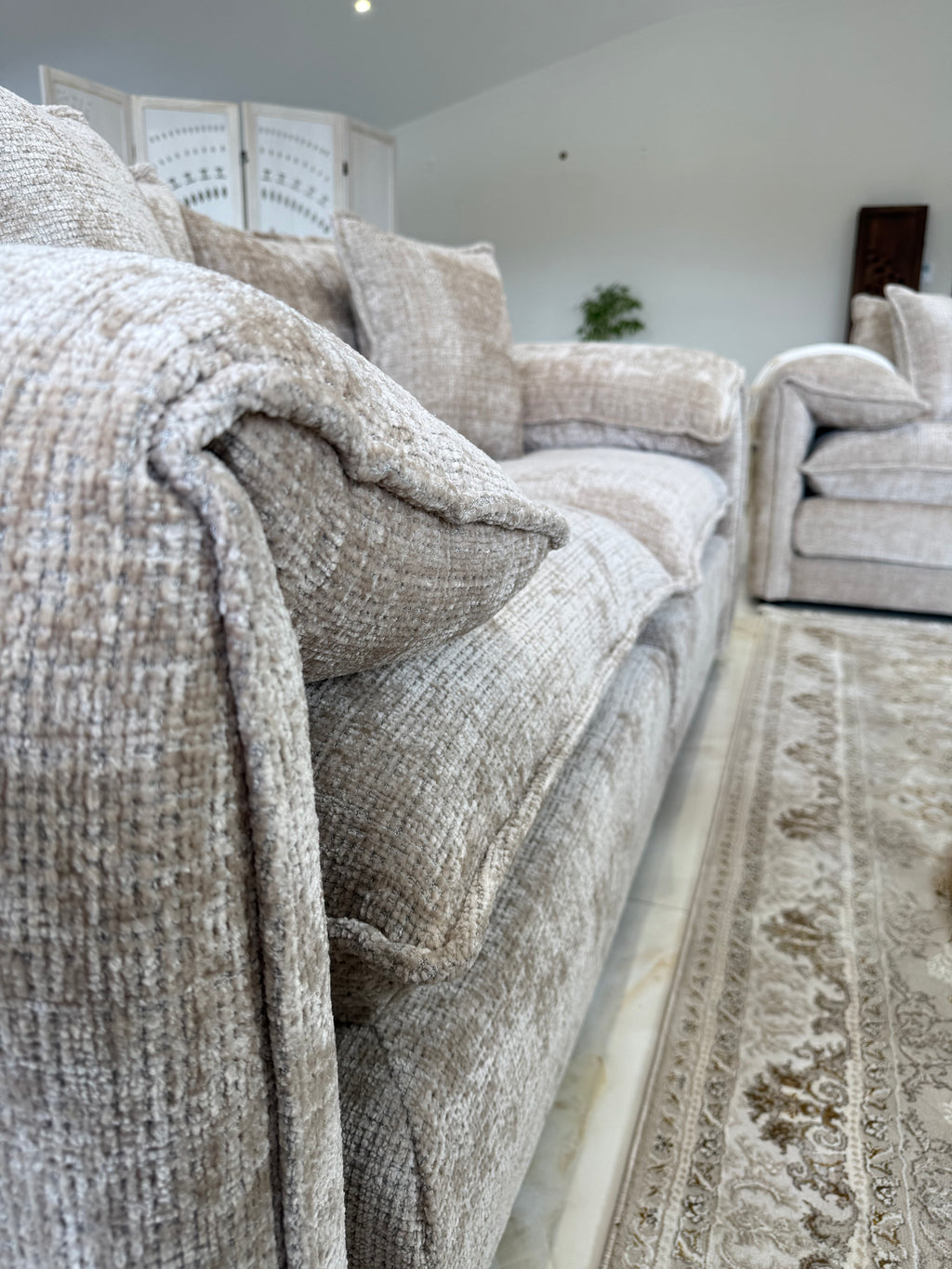 Solaya 2 Seater sofa beige