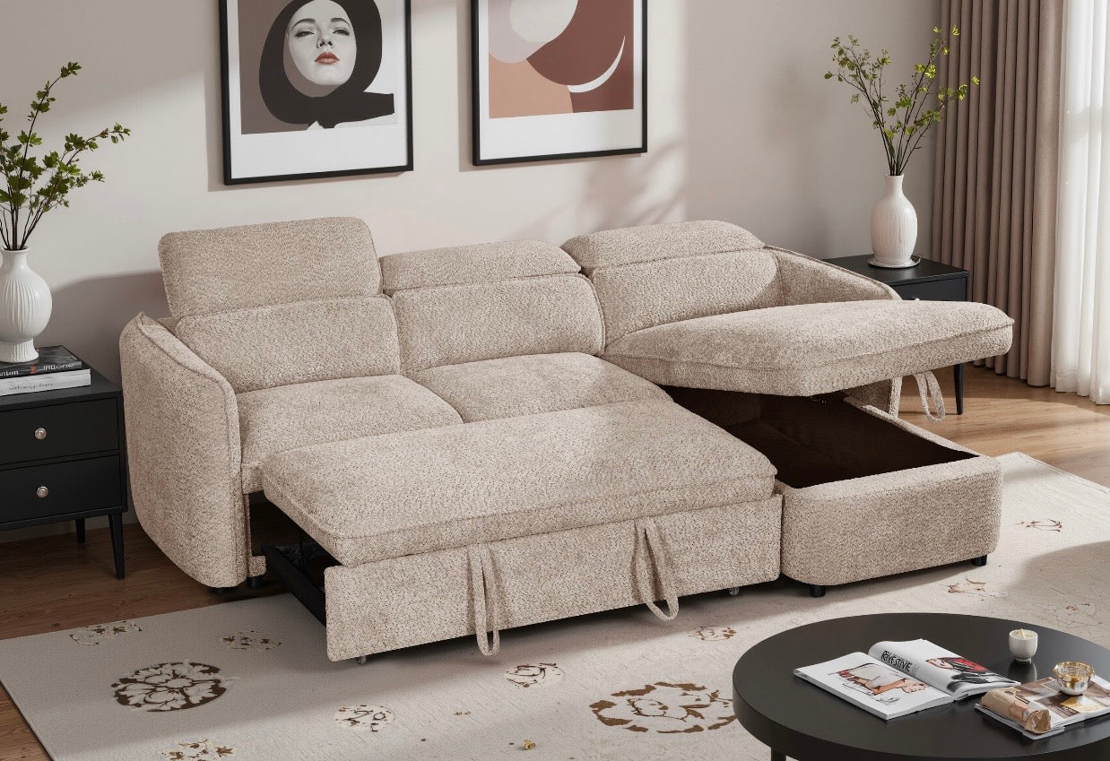 Capri universal Corner Sofa Bed