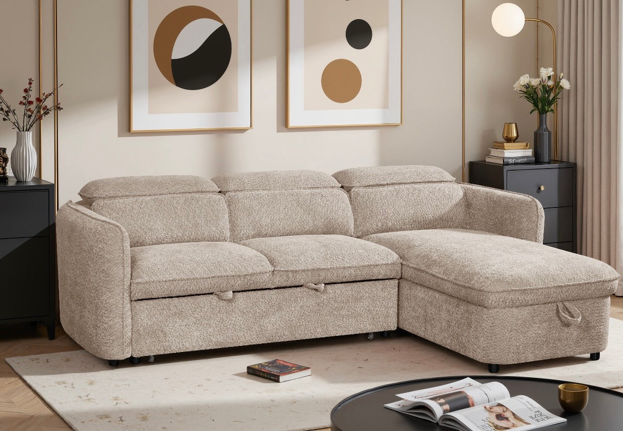 Capri universal Corner Sofa Bed