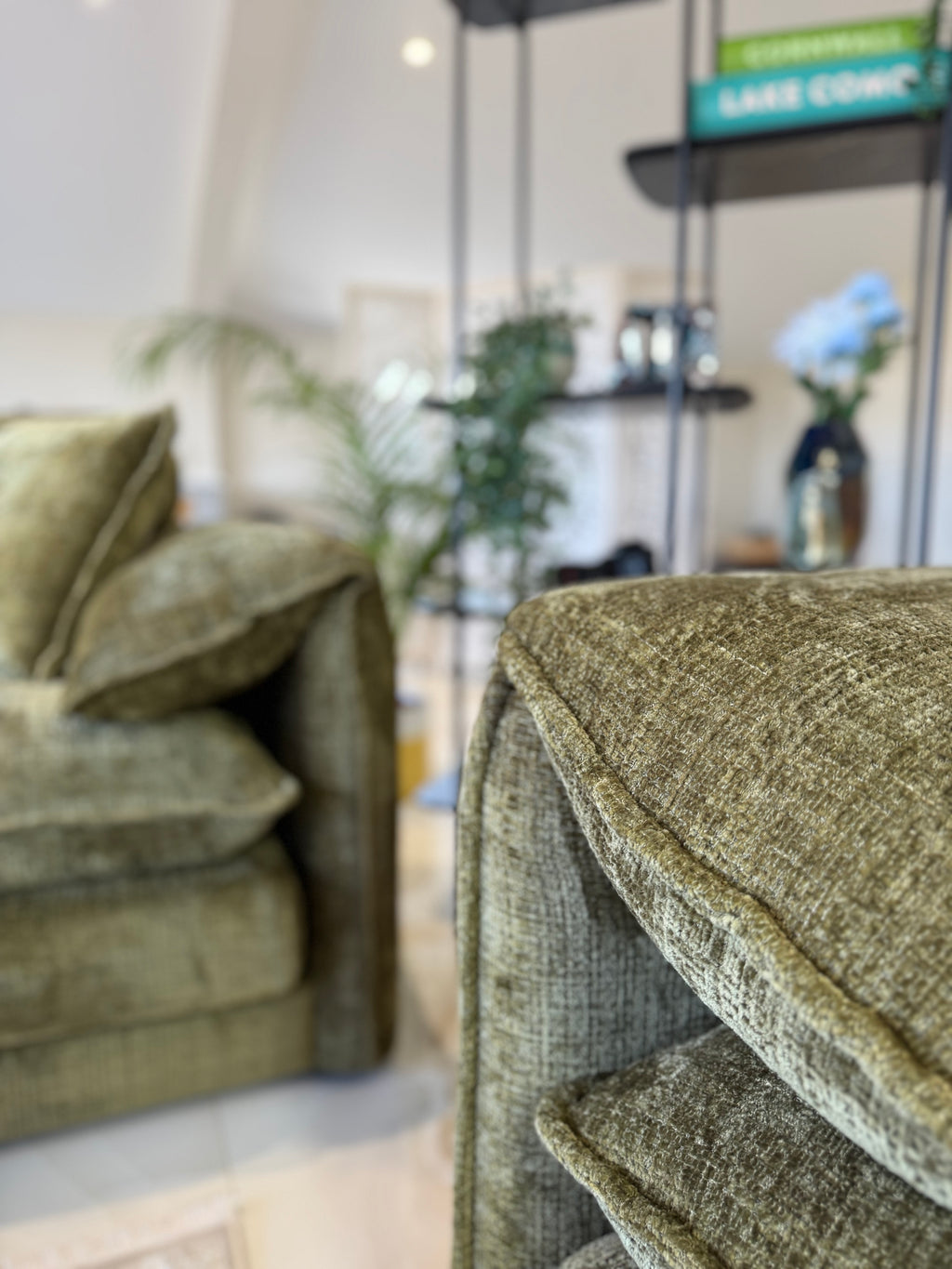 Solaya 3+2 sofa set Green