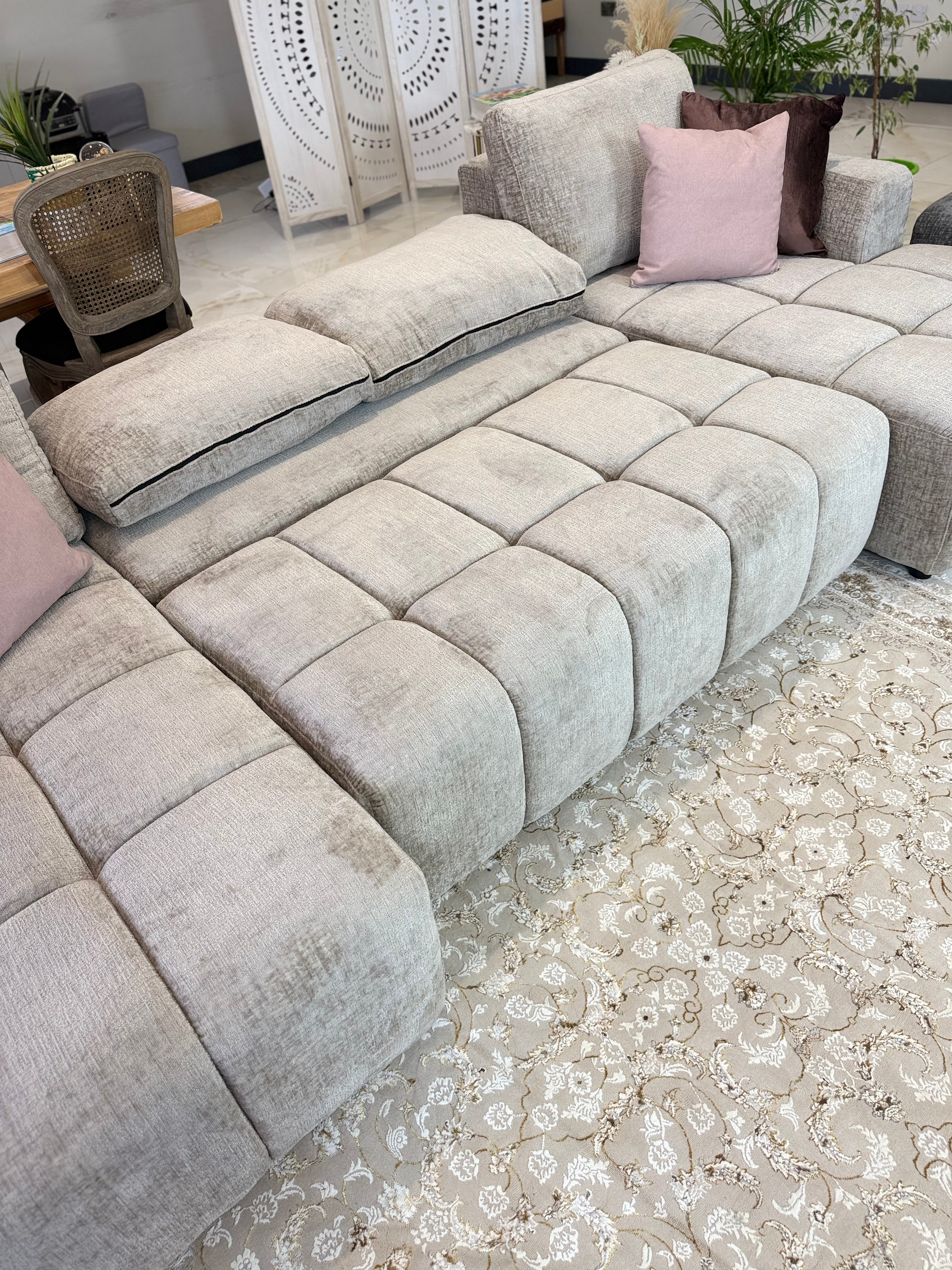 Shanghai U Shape Sofabed Beige