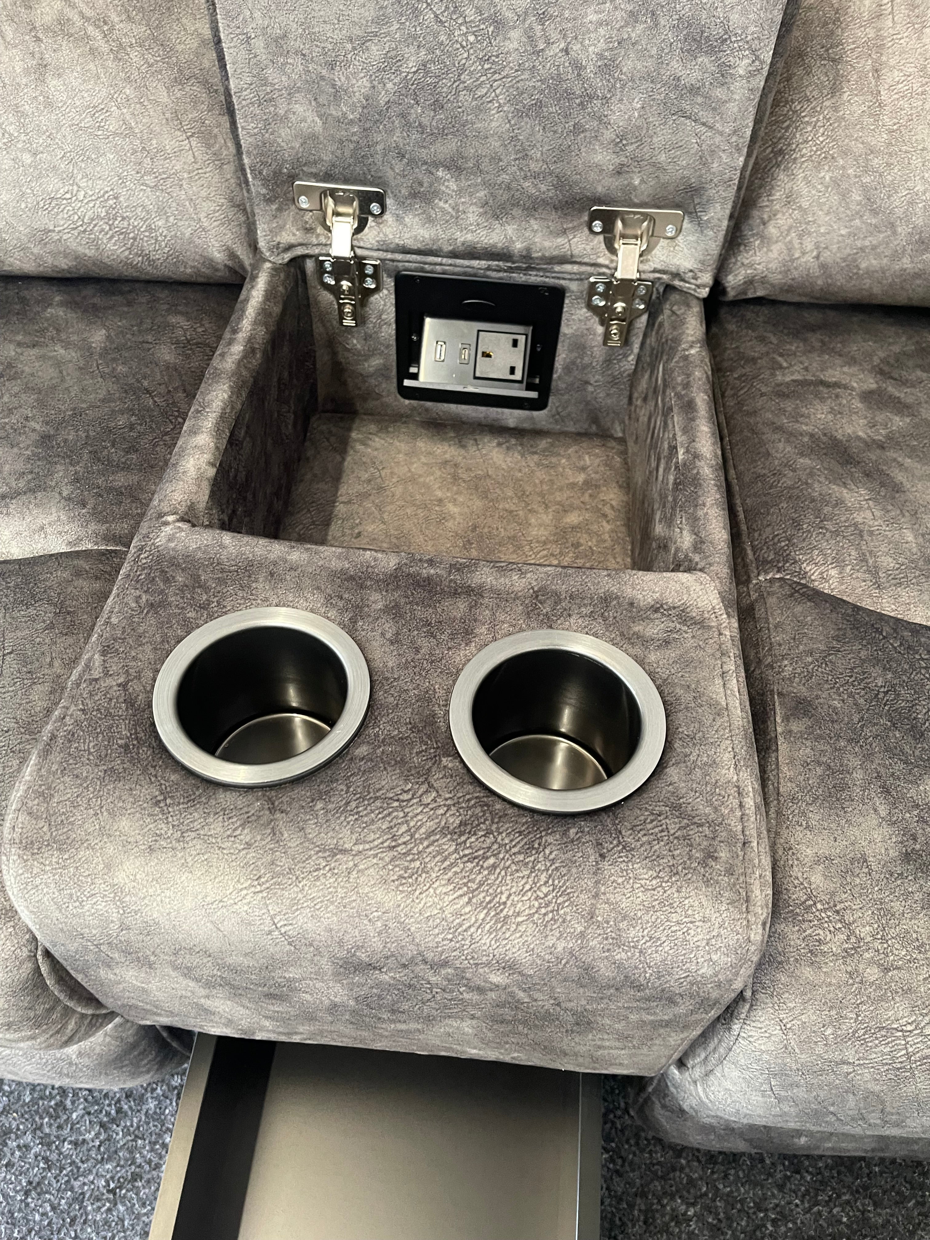 The Vegas modular power recliner corner sofa
