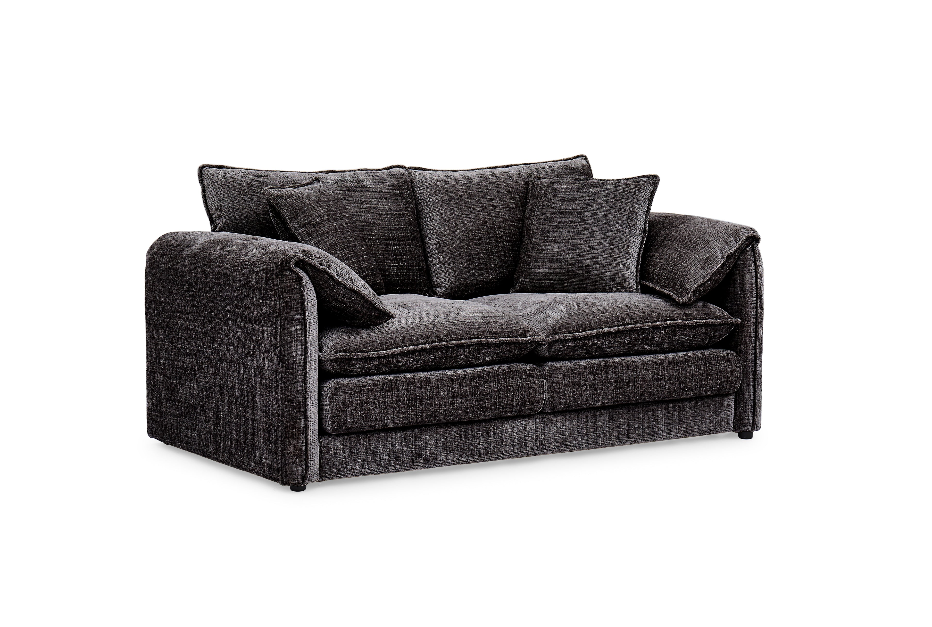 Solaya 3+2 sofa set Black