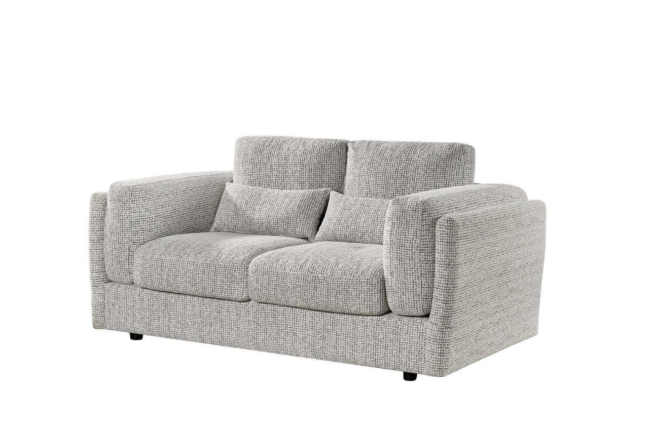 Grey Bari 3+2 Seater Sofa Set