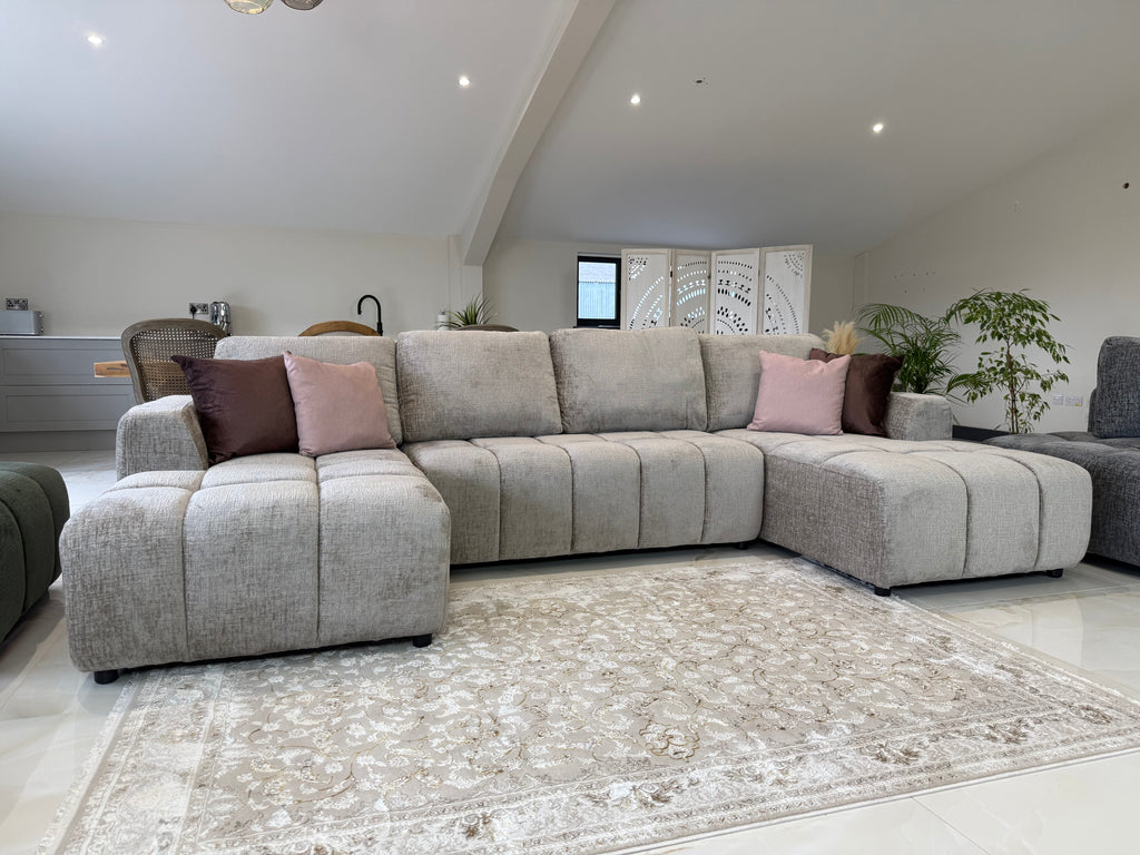 Shanghai U Shape Sofabed Grey