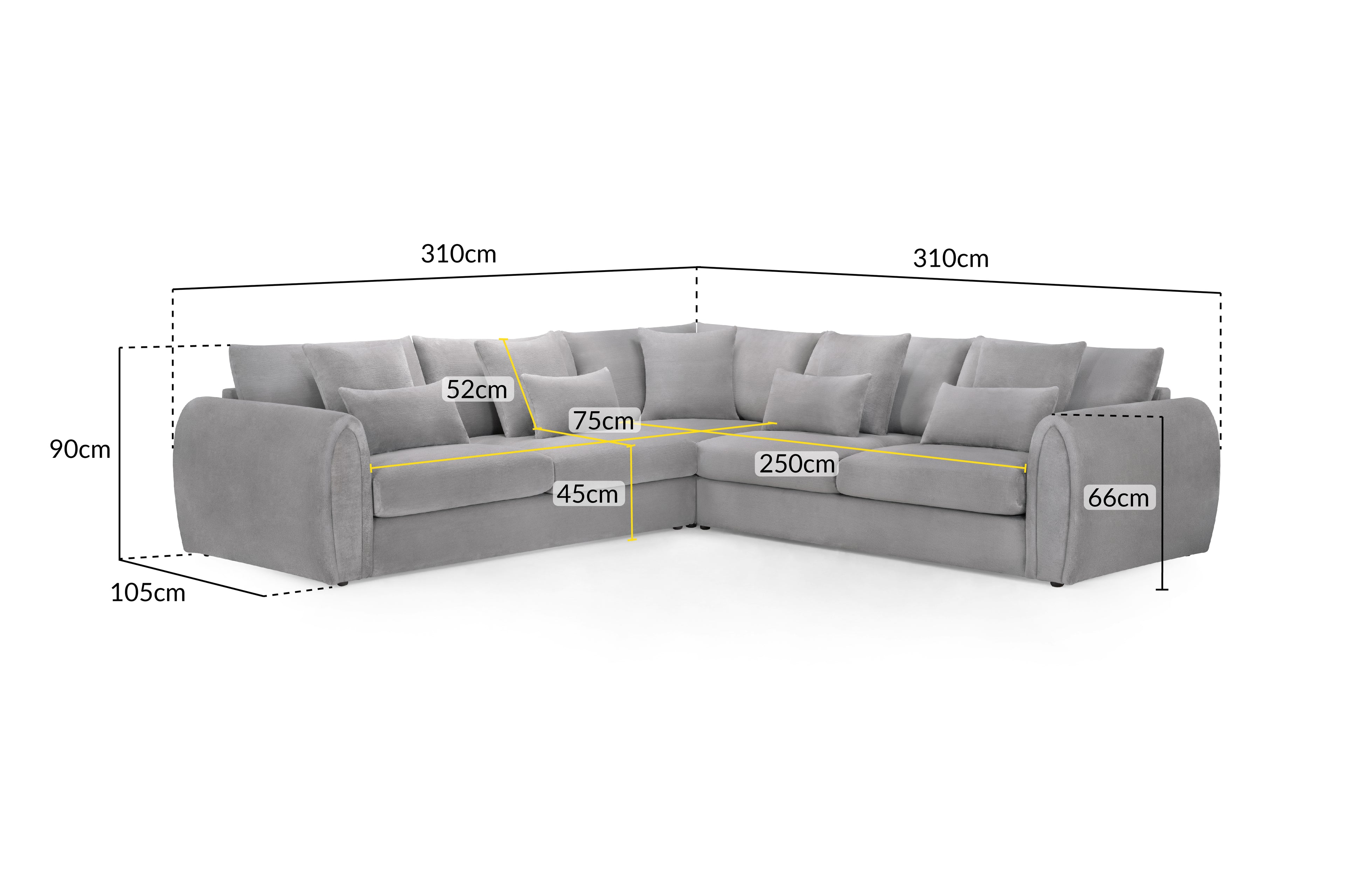 Mirabel Large Corner Sofa