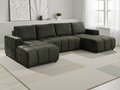 Shanghai U Shape Sofabed green