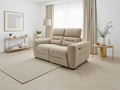 Tokyo 2 seater power recliner beige