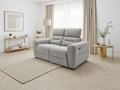 Tokyo 2 Seater Power Recliner Grey