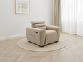 Tokyo power recliner chair beige