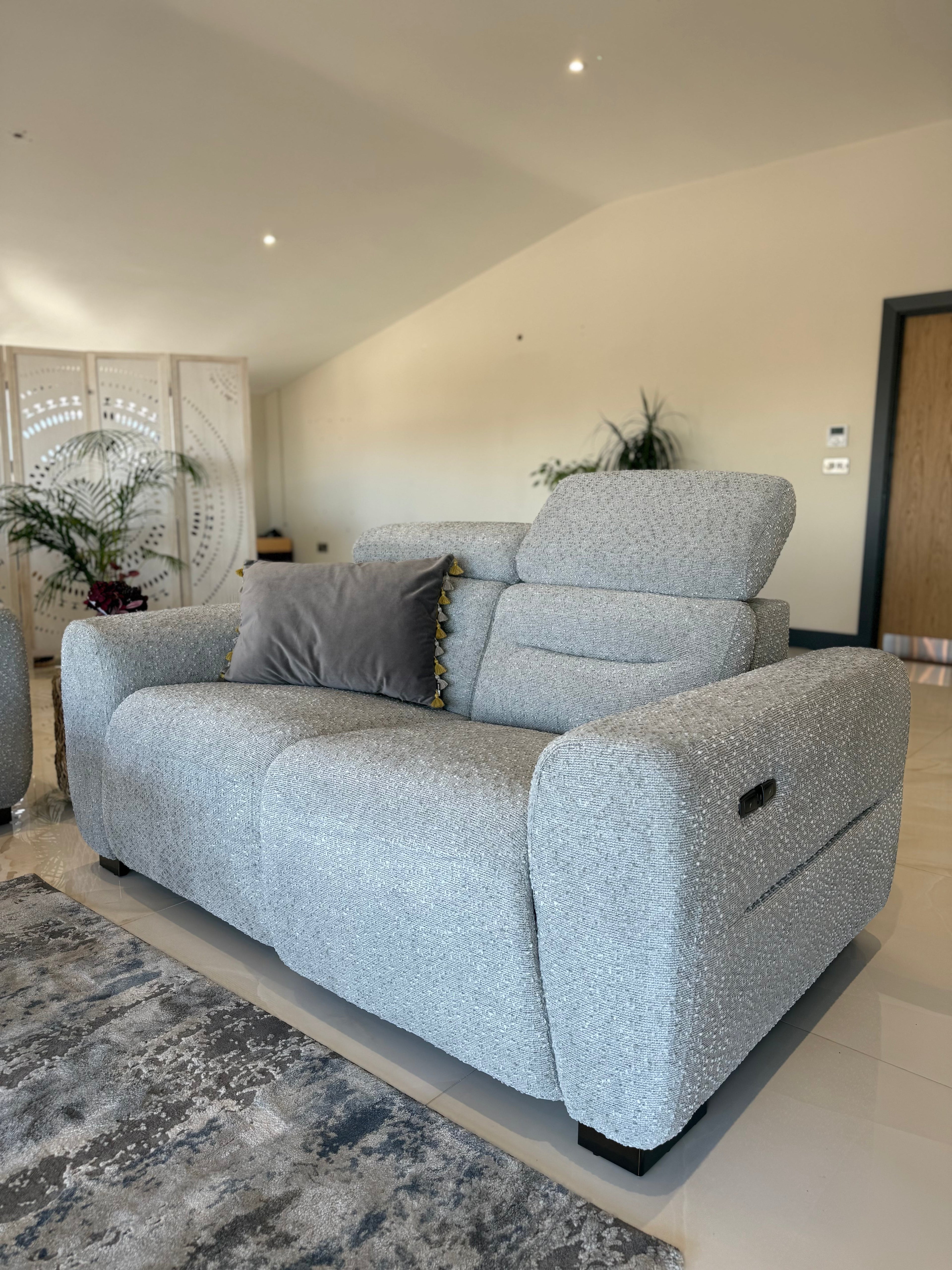 Tokyo power recliner 3+2 grey