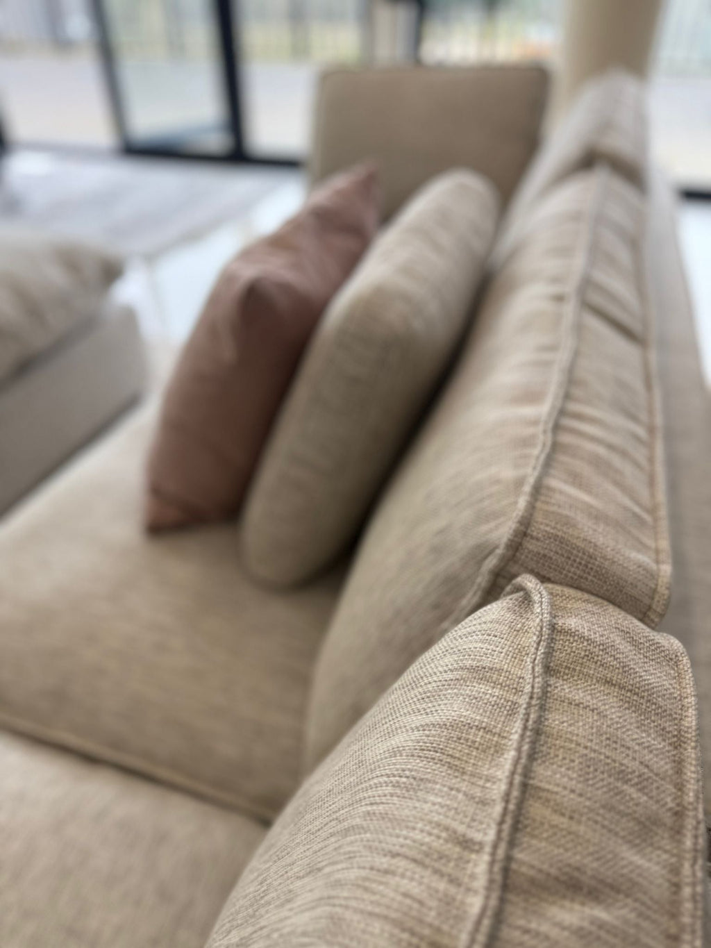 Santorini Large Corner with Footstool Grey