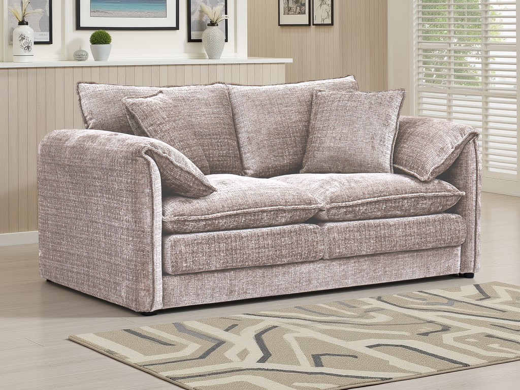 Solaya 3+2 sofa set Beige