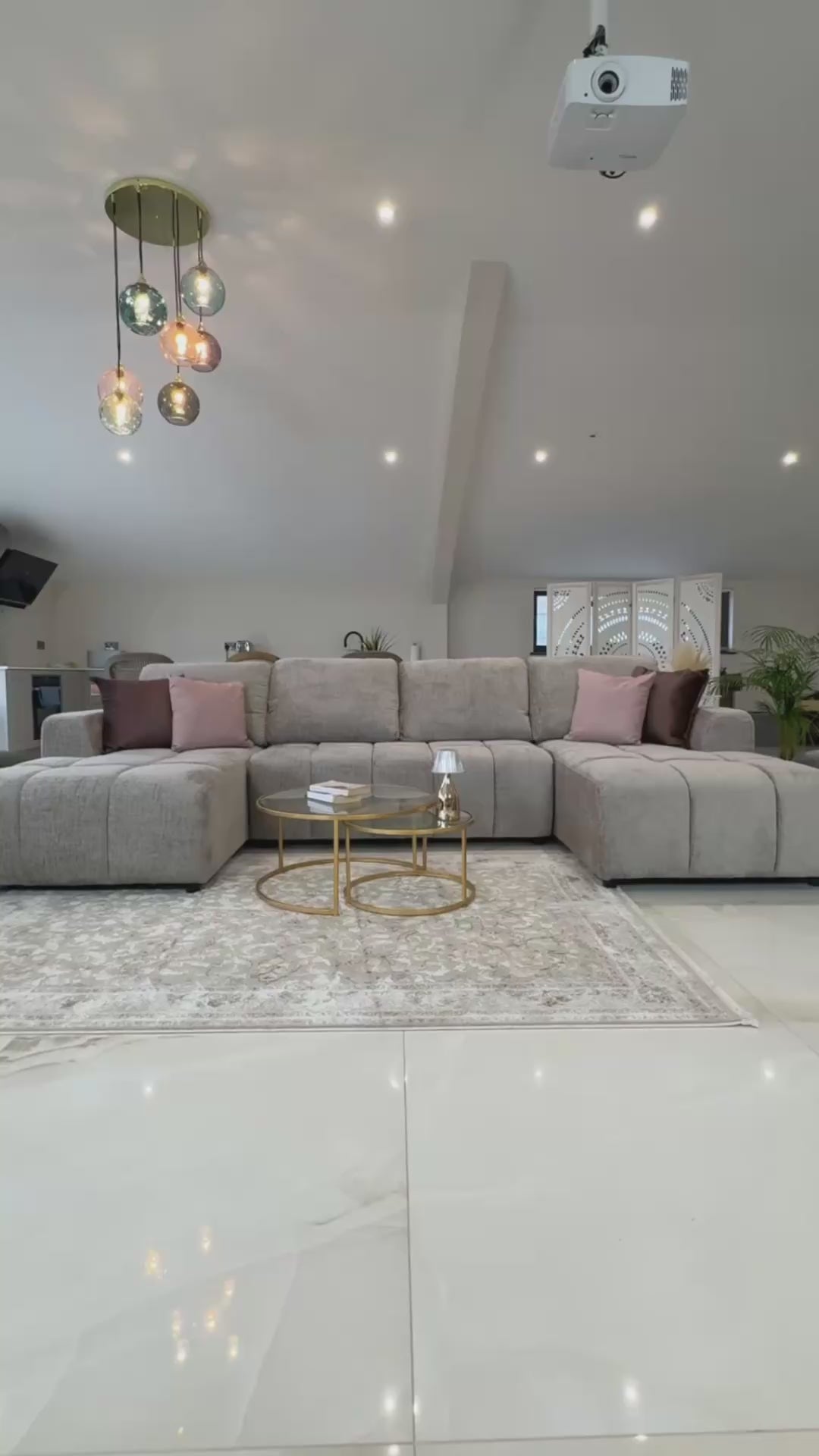 Shanghai U Shape Sofabed Grey