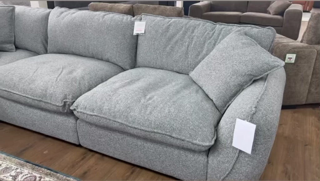 Grey Berlin Corner Sofa