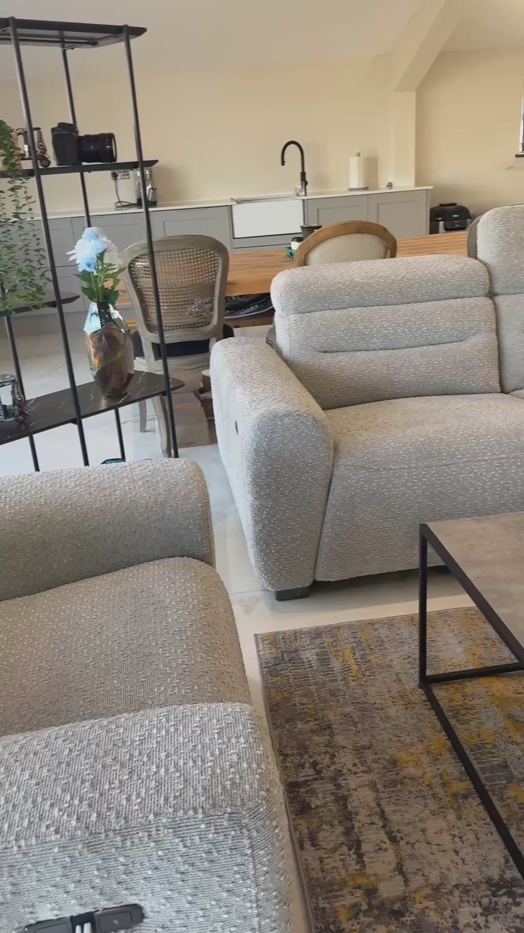 Tokyo power recliner 3+2 beige