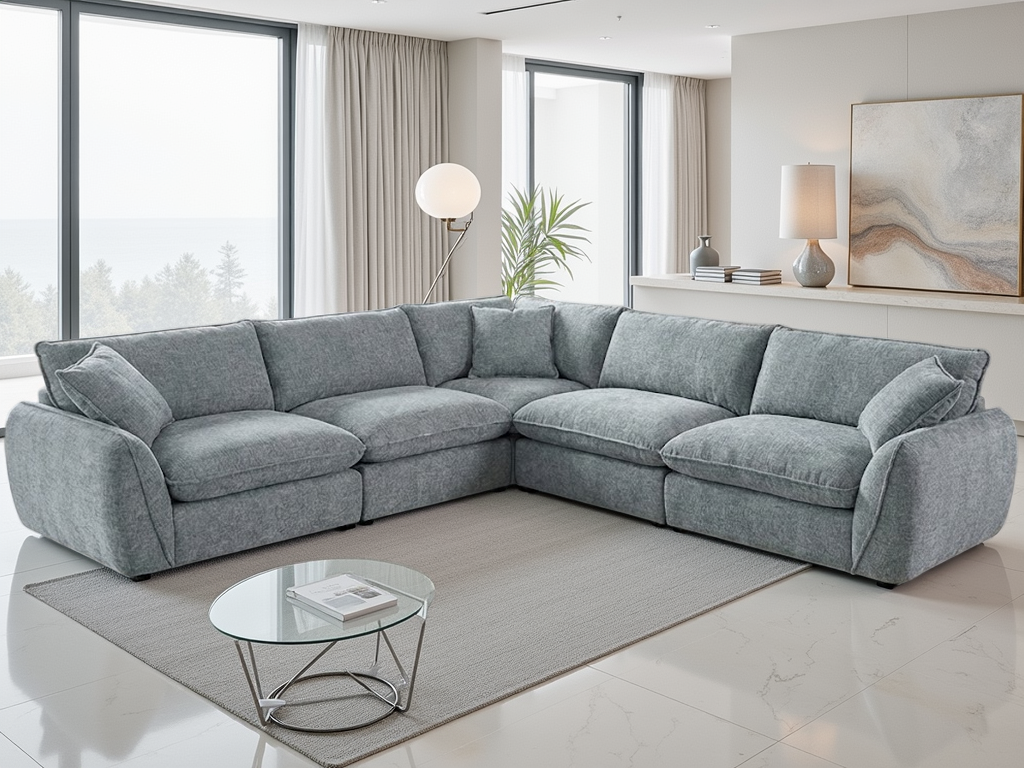 Berlin Corner sofa grey